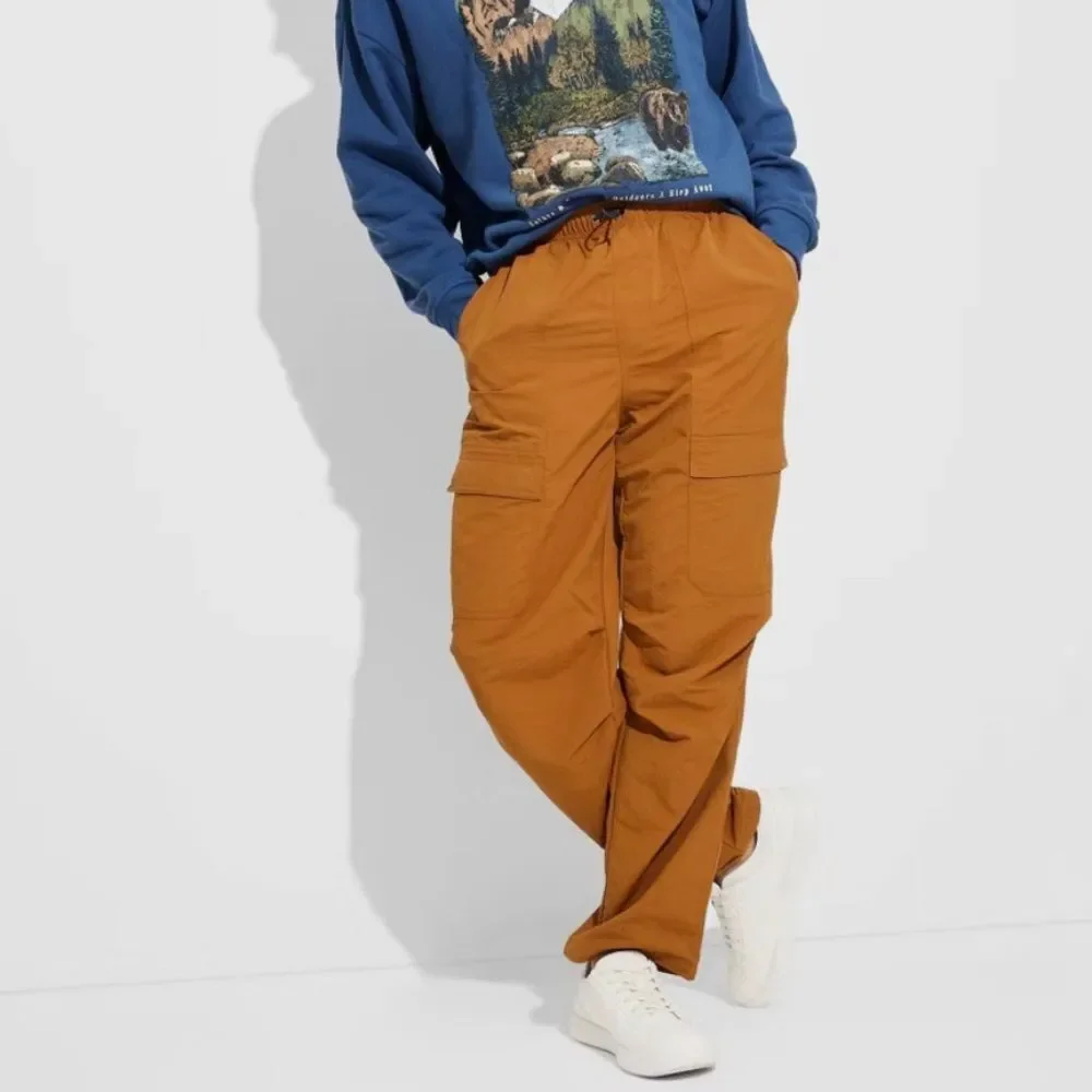 Men's Brown Cargo Pants‎